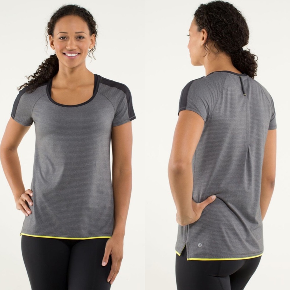 lululemon | Race Me Short Sleeve Soot Light